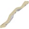 Ekena Millwork 3 7/8"H x 4 1/8"P x 5 3/4"F x 94 1/2"L, (3 7/8" Repeat), Chesterfield Running Rope Crown Moulding MLD03X04X05CH - alternate 3